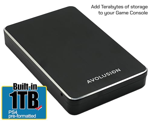 Image of M2 Series 1TB USB 3.0 Portable External Hard Drive (for PS5 / PS4 Game Console) - 2 Year Warranty