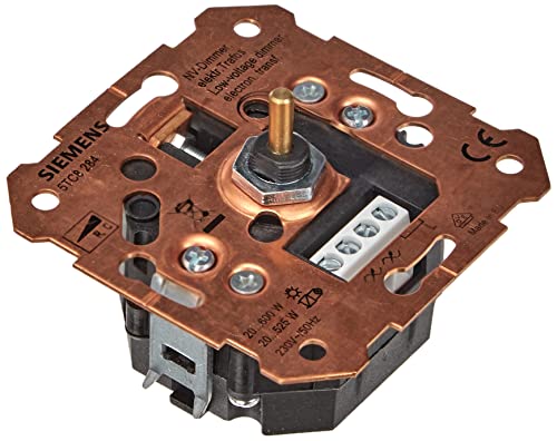 Preisvergleich Produktbild SIEMENS 5TC8284 Dimmer Dreh / Druckkn 20-600W Uni