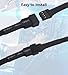 LANMINGLEL 5-Pack 1 to 2 PWM Fan Splitter Cable,12 inch 2 Way PC Fan Power Extension Cable Male to Female 4-Pin PWM Fan Splitter Cable for PWM Fan Computer ATX Case