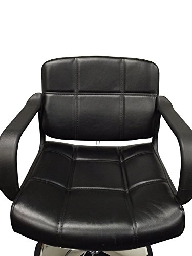 20" Wide Hydraulic Barber Chair Styling Salon Beauty Equipment - DS-5001W-NEWBlack