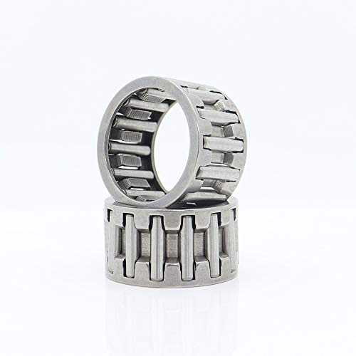 ZHENGGF K222817 Bearing Size 22x28x17mm (2 Pcs) Radial Needle Roller Bearings and Cage Assemblies K222817 39243/22 Bearings K22x28x17