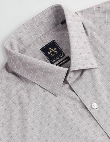 Image of Arrow Men's Cotton Structu Slim Fit Shirt