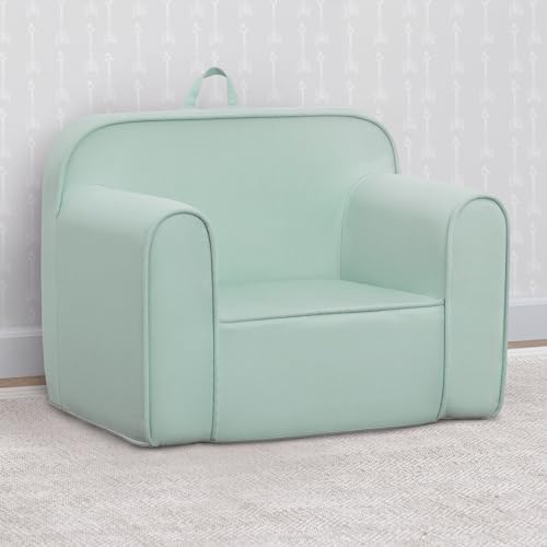 Image of Delta Children Cozee Chair -Foam Kids Chair for Ages 18 Months and Up, Sage