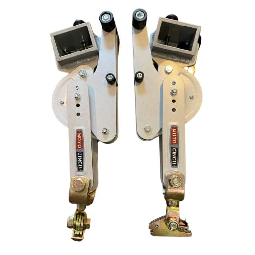 Moto Cinch E-Track Strapless Motorcycle tie Down System