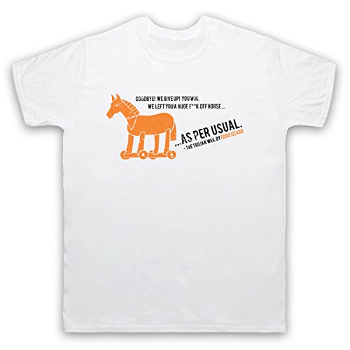 T-shirt Izzard Trojan War idéal pour vos soirées stand-up
