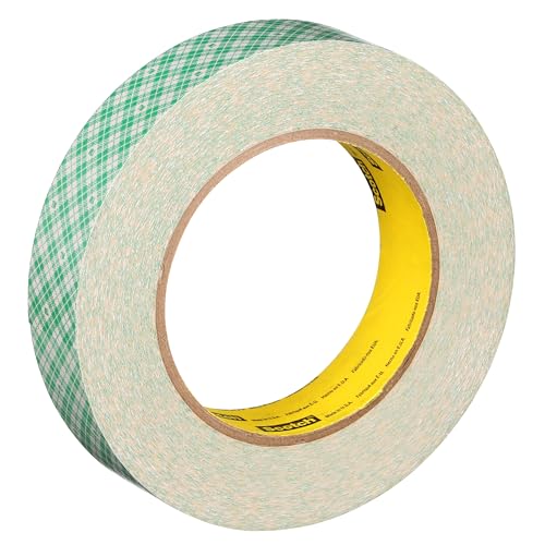 Image of 3M Double Coated Paper Tape 410M, Natural, 1 in x 36 yd, 5 mil, 1 Roll, Quick Grab and Dependable Hold