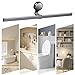 Vacuum Grip Linen Rail – Portable Adhesion Hanger Featuring Slide-Free Stability for Drying Fabrics and Soft Footwear, Tool-Free Setup Assisting Daily Organization | Washroom Pantry Utility
