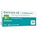 Produktbild CETIRIZIN 10-1A Pharma Filmtabletten 100 St
