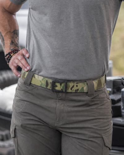 Image of CHAOREN Ratchet Tactical Belt Men - 1.5 inch Adjustable Nylon Work Belt