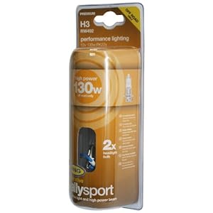 Ring Automotive Rally halogeenlamp RW492, 12°V, 130°W, H3 Pk22S