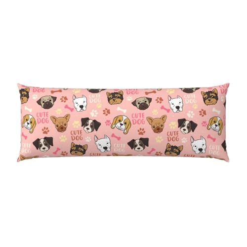 Dog Pattern Body Pillow Cover 20