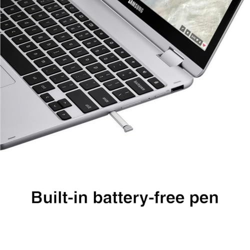 Image of SAMSUNG 12.2 inch FHD 2-in-1 Touchscreen Chromebook Plus Laptop (Intel Celeron 3965Y 2-Core, 4GB RAM, 320GB Storage (64GB SSD+256GB Micro SD Card), Stylus Pen, Wireless Mouse, WiFi, Chrome OS) (10 Pack)