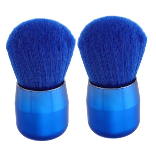 PACKOVE 2Pcs Mushroom Shaped Makeup Brush Large Area Blush Brush for Quick Application Soft Portable Cosmetic Tool for Travel for Blush and Powder