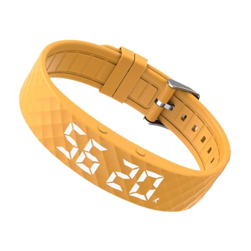 XUQEAYWD Reloj Despertador, Temporizador silencioso, Alarma de muñeca Ajustable con vibración, para Dormir, Personas Mayores, Mujeres, Hombres, Adultos, niñas y niños