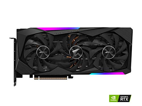 Image of GIGABYTE AORUS GeForce RTX 3060 Ti Master 8G Graphics Card 8GB 256-bit GDDR6, GV-N306TAORUS M-8GD Video Card