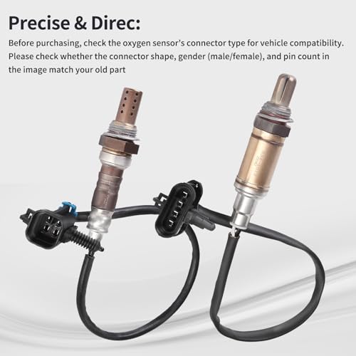 Sensor de Oxígeno para Chevrolet y GMC 4 Piezas miniatura 2