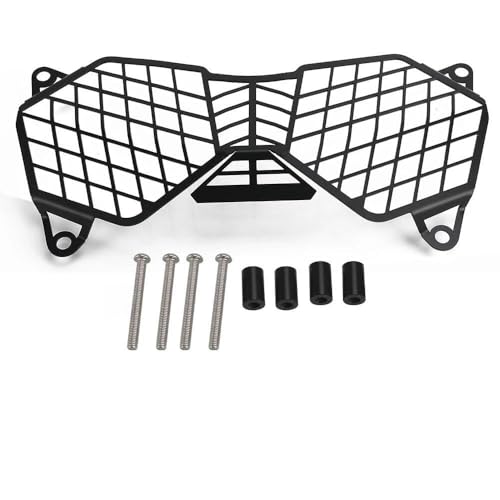 Protège phare moto pour 800 XC XR 1200 Explorer calandre de protection noire