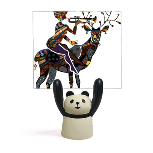 Support de mémo panda LadyDeer Greatet pour bureau de femme africaine
