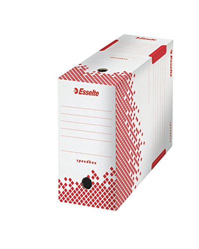 Esselte Speedbox 1 lot de 25 Boites d'archives dos 150 mm Blanc, 623909