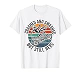 Motorcycle Accident Survivor Bike Crash Injury Recovery T-Shirt