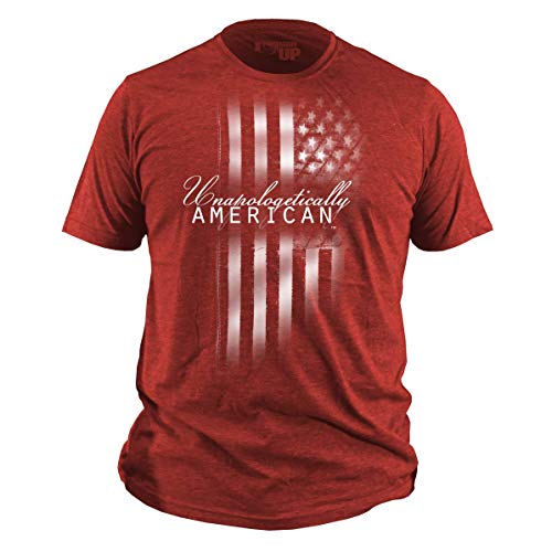 Red Unapologetically American Flag T-Shirt