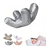 ARPHTYL Anti Wrinkle Pillow Lemniva Beauty Pillow for Side Sleeper Anti Wrinkle-Aging (Gray)