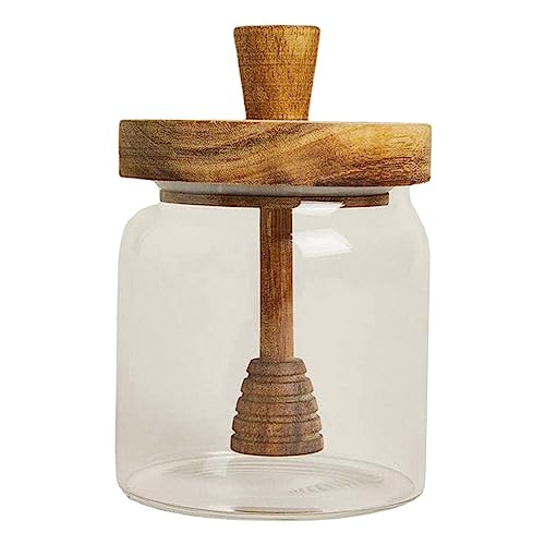 SECRET DESIRE™ Honey Storage Container Washable Honey Pot Jar for Kitchen Home Dining Table Deal