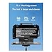 Yaregelun F8 Universal Teleprompter for Tablets Laptops Smartphones Cameras for Live Streaming and Recording with Large Screen