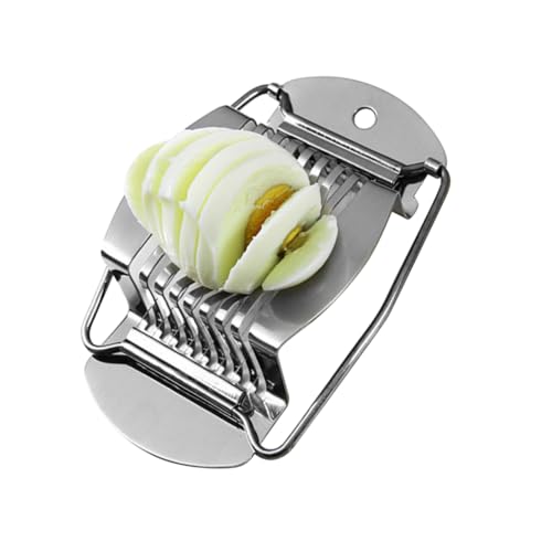 Ciieeo Fancy Egg Cutter Multipurpose Egg Slicer Home Kitchen Tool Random Style