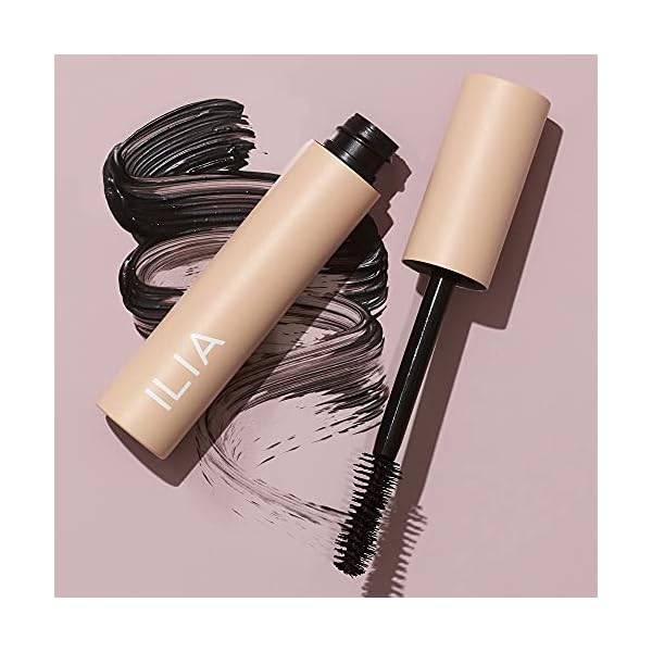 ILIA - Fullest Volumizing Mascara | Non-Toxic, Vegan, Cruelty-Free, Smudge + Flake-Free, Safe For Sensitive Eyes, For Fuller, Thicker, & Healthier Lashes (Full Size, 0.32 fl oz | 9.5 ml)
