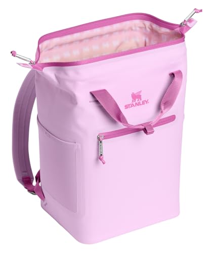 Image of Stanley All Day Madeleine Backpack Soft Cooler 20 Can Cooler with Handle and Shoulder Straps Insulated Travel Bag with Zipper BPA-Free