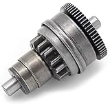 Kimllam Starter Drive Bendix for Suzuki Starter Motor Pinion Gear (14T/61T) - CW(Right Rotation Forward Rotation) - Compatible with Suzuki 31370-22G00, 31370-37B01, AD50, AE50, AG50, AJ50, AH50, AP50