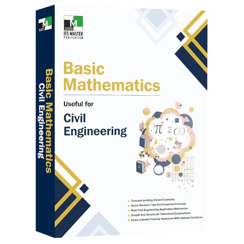 Image of Basic Mathematics for Civil Engineering | IES Master Publication | Complete Fundamental to Advanced Concepts | For ESE, GATE, SSC-JE, State AE /JE, PSU & Diploma /UG Civil Engineering Exams