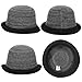 Womens Winter 1920S Vintage Cloche Wool Bucket Hat Packable Ladies Church Derby Party Fashion Cap