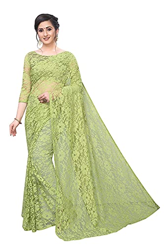 Sari jacquard coton vert perroquet idéal pour mariage et fêtes indiennes