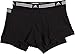 adidas Men's Athletic Stretch 2-Pack Trunk, Black/Black, Large