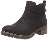 Antistress Rieker Damen 96864 Chelsea Boots, Schwarz (Schwarz 00), 41 EU