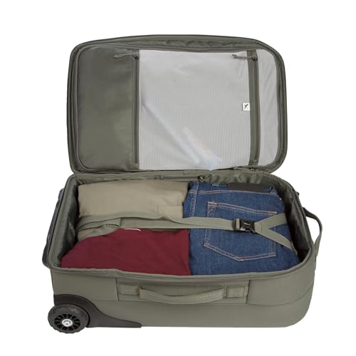 Eddie Bauer Excursion Traveling 22 Rolling Duffel Bag with Lightweight Telescopic Handles and Rugged Wheels - 40L, Spruce by Eddie Bauer - Used condition - Image 6