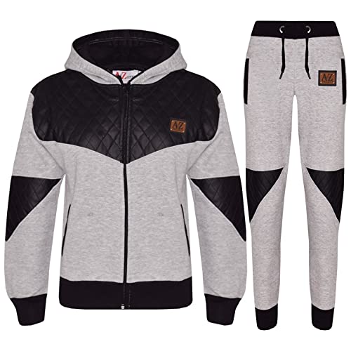Survêtement gris en molleton pour enfant de 5 à 13 ans A2Z Project