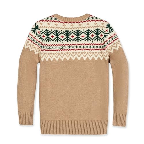 Image of Hope & Henry Boys' Long Sleeve Crew Neck Pullover Sweater