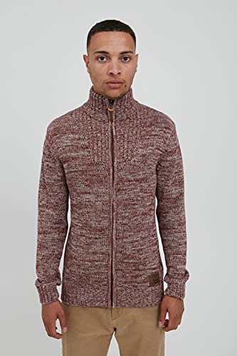Cárdigan de punto grueso para hombre !Solid Pomeroy de algodón con cuello alto 3