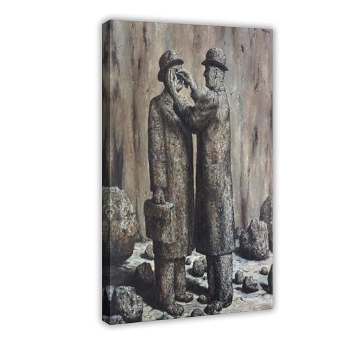 Impression toile Private Diary Magritte art surréaliste déco salon inspirante