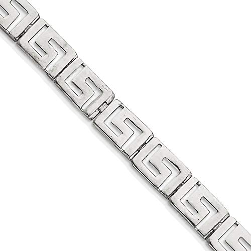 Bonyak Jewelry Sterling Silver Greek Key Bracelet Heirloom
