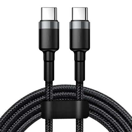 USB C to USB C Cable, PD 120W Super Charging for Samsung S24 S23 USB C to USB Type C Cable for Pro Max Xiaomi 11 4.0 Quick Charger