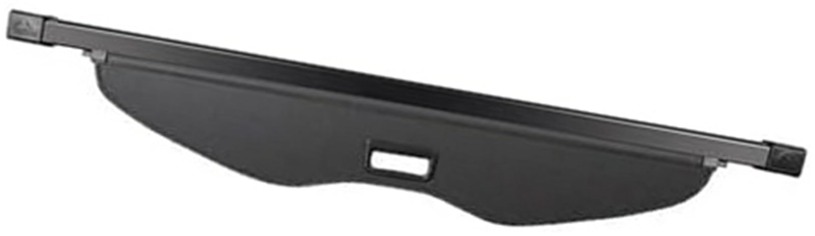 Fhjwqronte Black Onecolor Rear Storage Fixing Frame Car Parcel Shelf, For Ssangyong, For Korando 2019 2020 2021 2022 Retractable Trunk Cargo Cover Privacy Storage(Black Onecolor)
