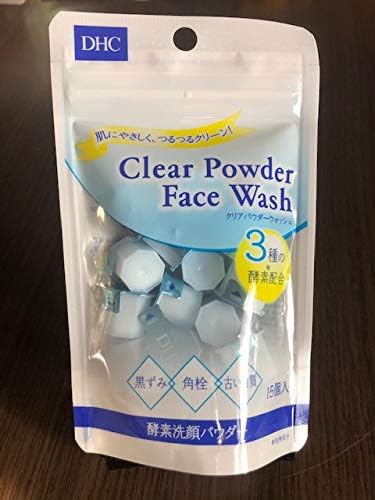 Amazon Dhc クリアパウダーウォッシュ 0 4g 15個入 酵素洗顔パウダー Dhc ディ エイチ シ 洗顔パウダー 通販