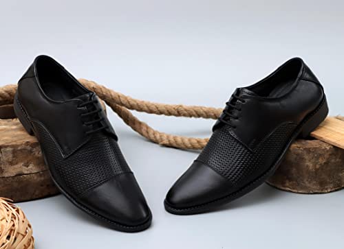 Image of ARAMISH Men's Leather Formal Derby Shoe (UK 5 to UK 10)