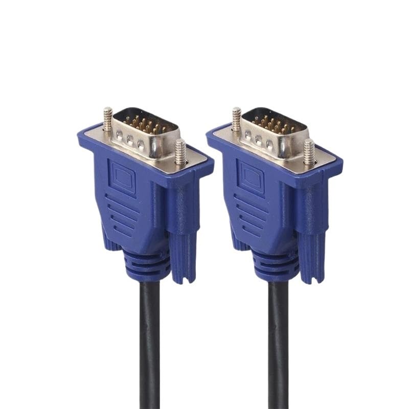 Cavo VGA da 1,5 m/3 m/5 m, 15 pin maschio a maschio, prolunga convertitore cavo VGA cavo in rame (300 cm)