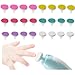 24 pezzi per lima elettrica per unghie per bambini di ricambio per tagliaunghie, testine abrasive, lima elettrica per unghie per bambini, set per la cura delle unghie, accessori elettrici immagine