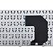 SUNMALL Laptop Keyboard with Big Enter Compatible with HP Pavilion G7 G7T R18 g7-1000 G7T-1000 G7-1100 G7-1150 G7-1200 G7-1310 Series g7-1219wm g7-1330ca g7-1329wm g7-1355dx g7-1260us Black US Layout